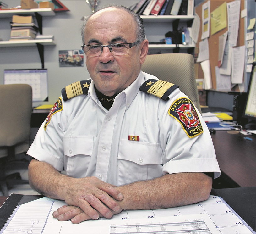 Problématique chez les pompiers à temps partiel dans la région 