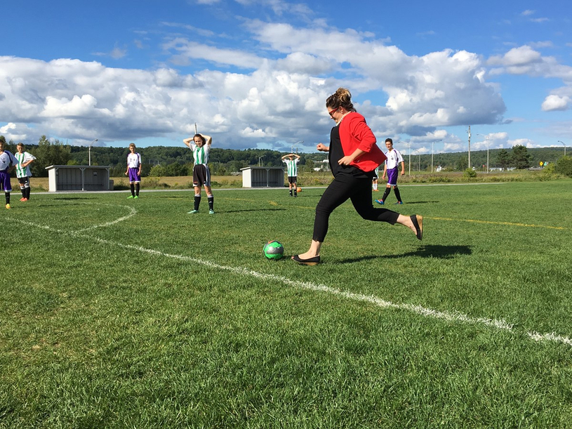 Inauguration du terrain de soccer de l’École régionale de Richmond 