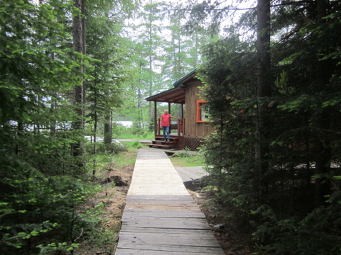 chalet de l île dorset