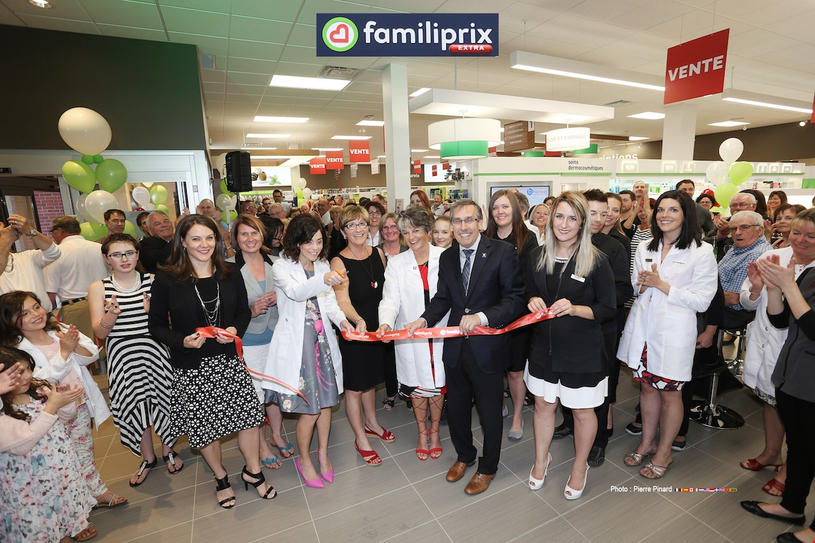 Inauguration du nouvel immeuble de la Pharmacie Marilyne Isabelle