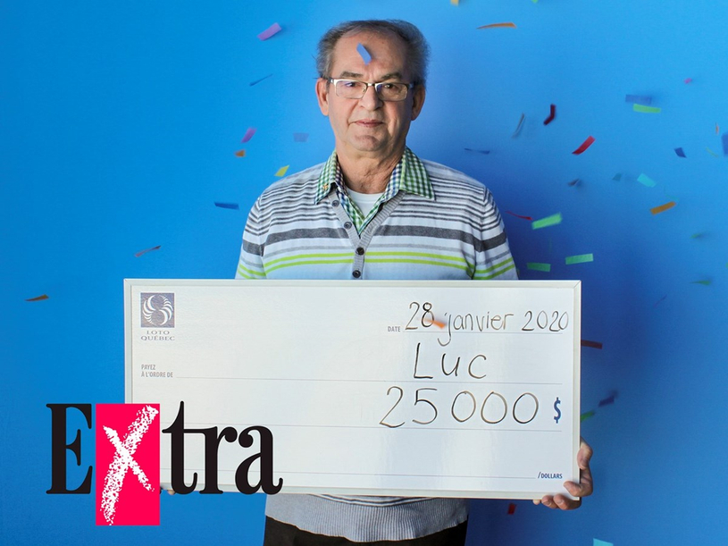 Un gagnant à l'Extra