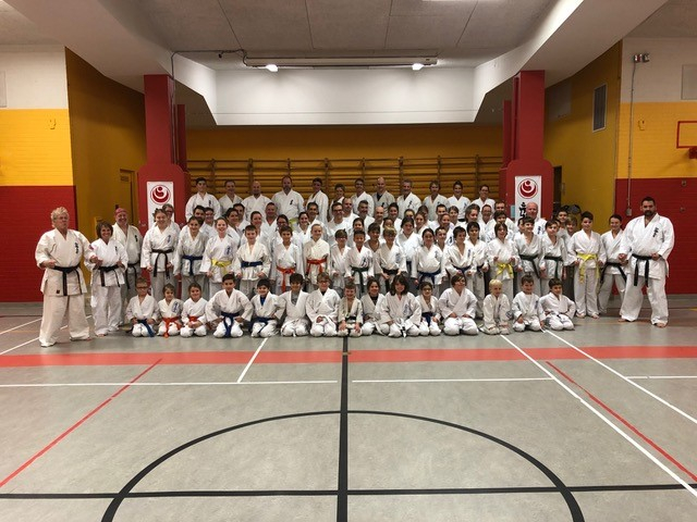 Shihan André Gilbert de passage.