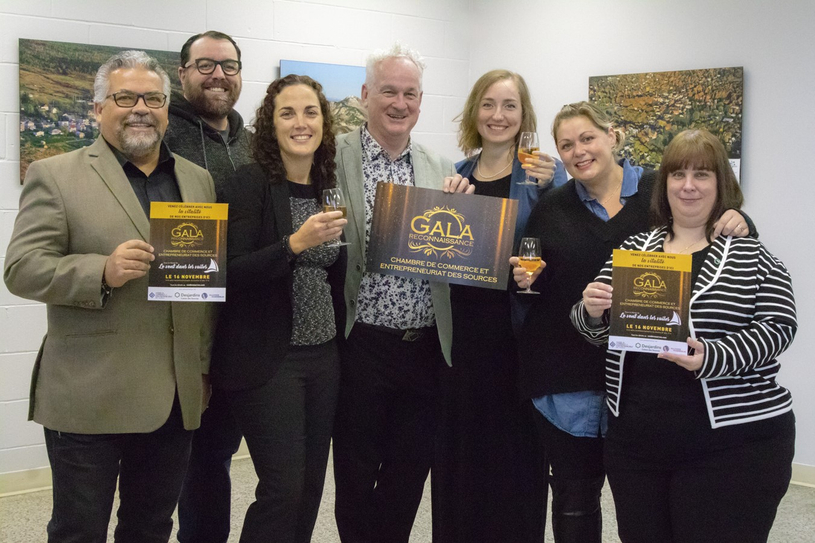 15 finalistes au gala reconnaissance de la chambre de commerce des Sources