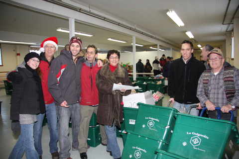 Distribution des Paniers de Noël