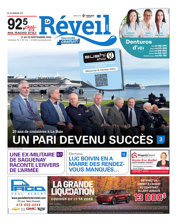 Jeudi 17 septembre 2026