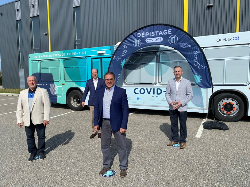 Une première unité mobile prête à prendre la route en estrie