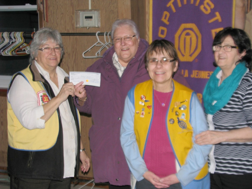 Gagnante du tirage annuel des Optimistes de Windsor