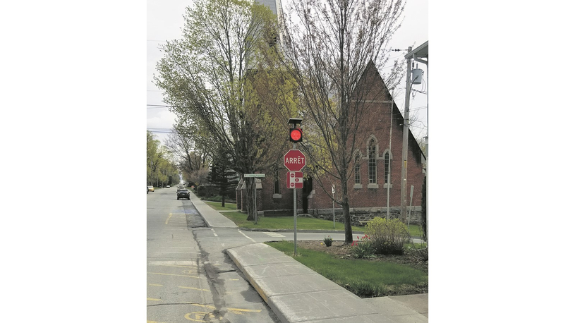 Une nouvelle signalisation lumineuse présente dans les rues de Danville