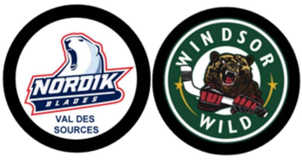 Le Nordik Blades renversé par le Desjardins-Wild