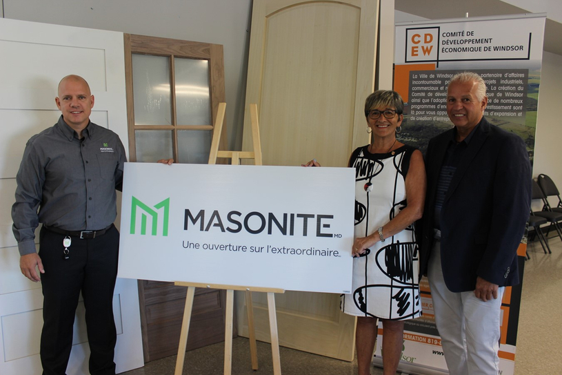 Masonite fera construire un centre de distribution à Windsor 