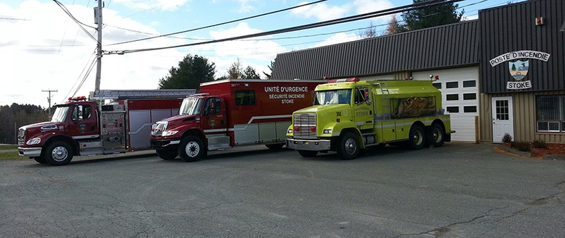 Nouvelle acquisition du service incendie de Stoke