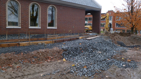 Reconstruction de l'Église