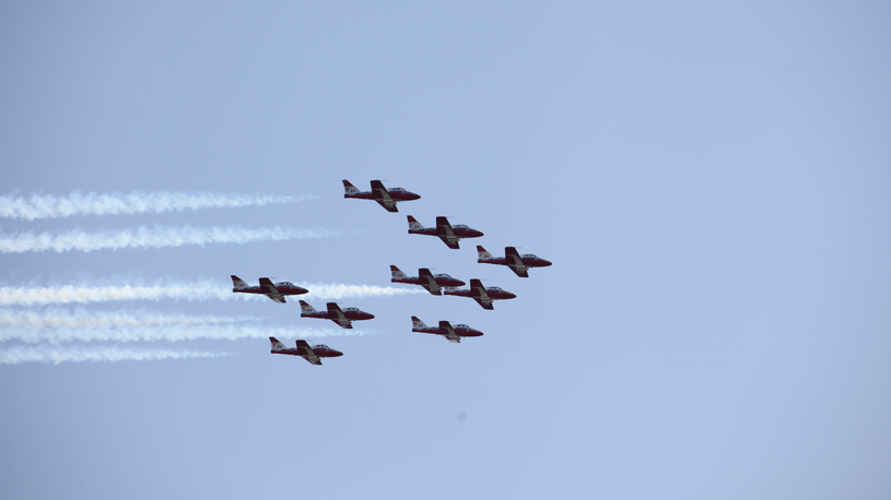 Le dernier spectacle aérien des Snowbirds sera diffusé en direct, vendredi