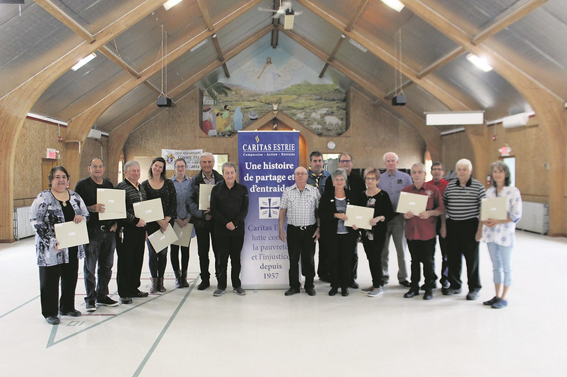 Caritas Estrie : le District 23 remet 13 projets pour un total 16 450 $ 