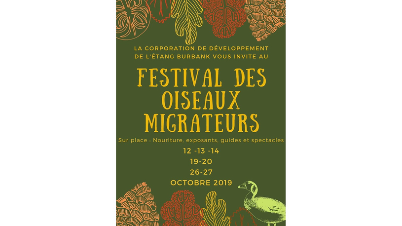 L’étang Burbank accueille le Festival des Oiseaux Migrateurs