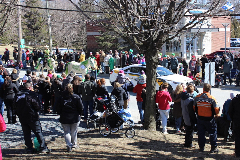 Un défilé de la St-Patrick à Richmond qui coincide avec le printemps