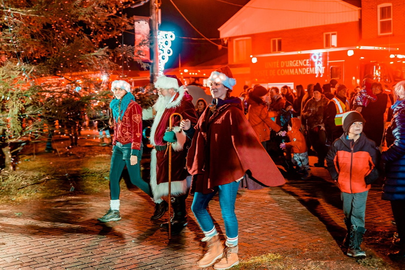 Richmond s’illumine pour accueillir le père Noël