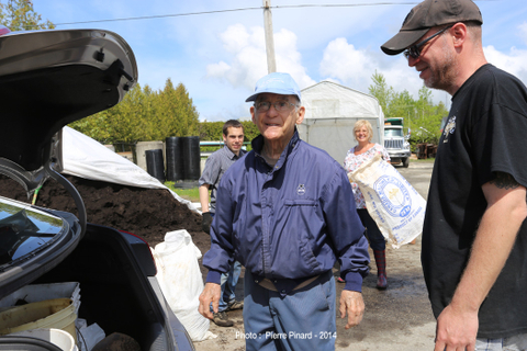Windsor - Distribution de compost