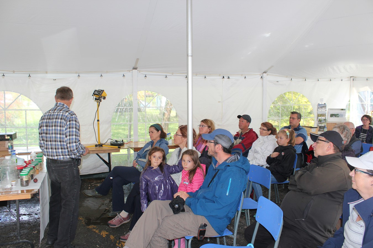 Les conférences ont été très populaire lors de la 15e édition des Portes ouvertes Découverte de l’Étang – Fête des oiseaux à Danville. 