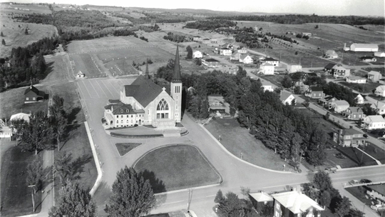 La création de la paroisse de l'Assomption à Saint-Georges