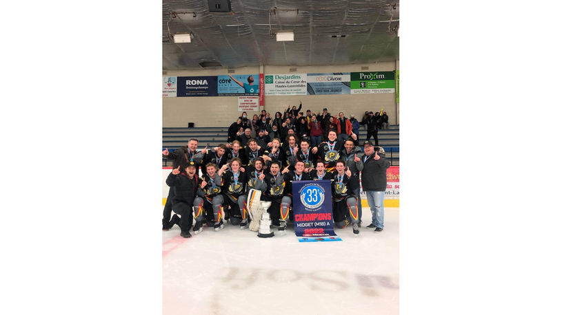 Le Promutuel au tournoi de hockey M18A de Mont-Laurier