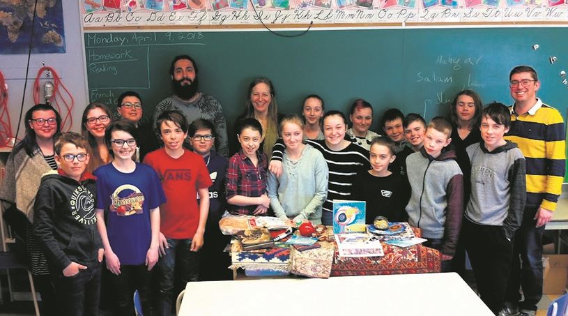 Une artiste-conteuse de Danville invite les jeunes à voyager