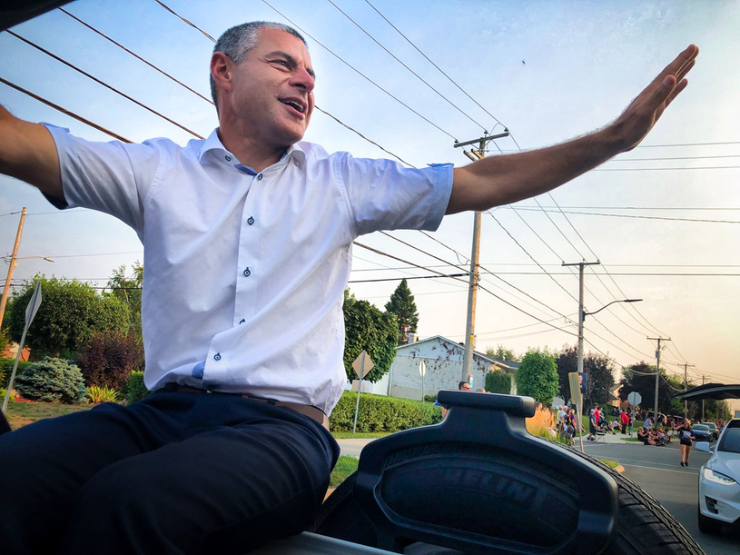 Beaucoup d’action durant la première semaine de campagne d’Alain Rayes