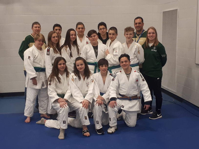 Le club de Judo Asbestos-Danville bien représenté aux jeux du Québec