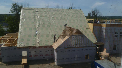 Reconstruction de l'église