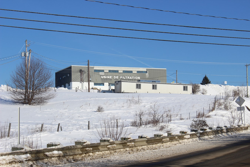Début des travaux à l’usine de filtration