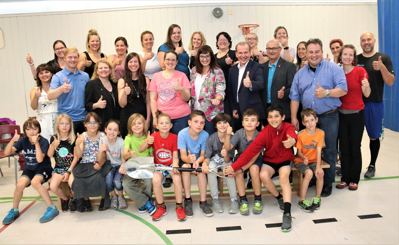 Les travaux du parc-école Masson officiellement lancés