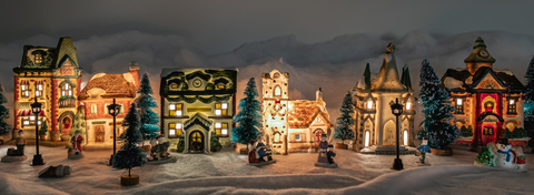 Féerie de Noël dans 15 cm de haut !