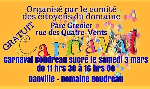 Un deuxième carnaval au Domaine Boudreau sous le signe du soleil