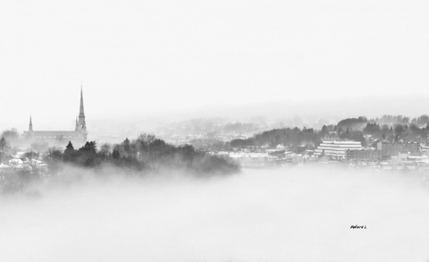 St-Georges sous la brume