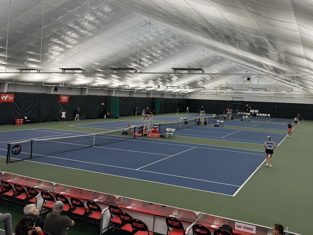 Première journée du Challenger Banque Nationale