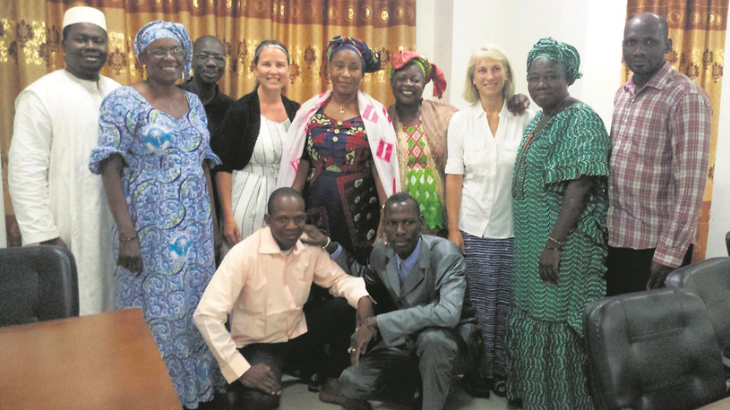 Une directrice d’un centre de formation professionnelle en mission au Mali