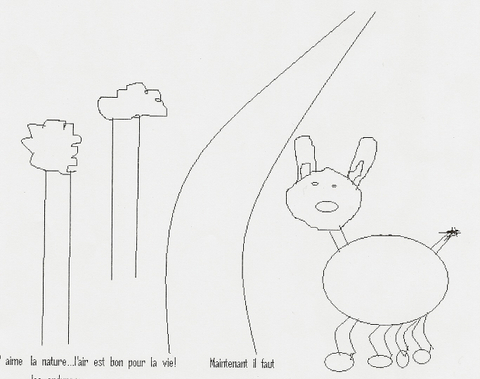Jour de la terre - Classe de Sophie Caron, 2è année, École St-Philippe
