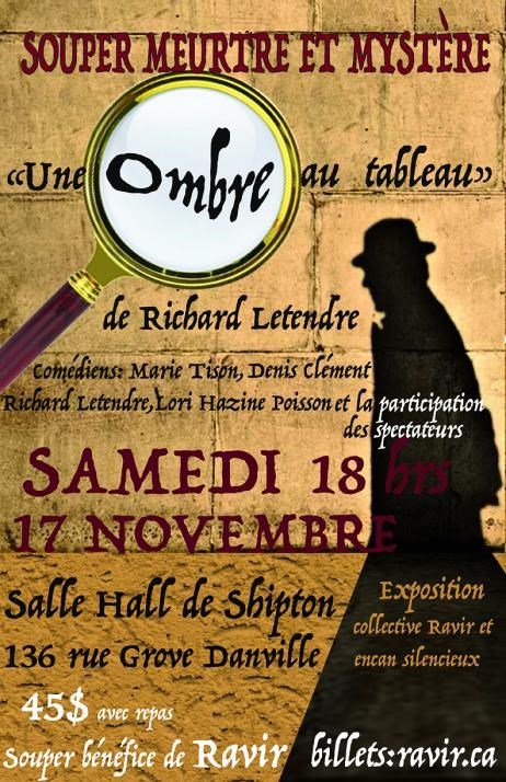 Souper meurtre et mystère de RAVIR