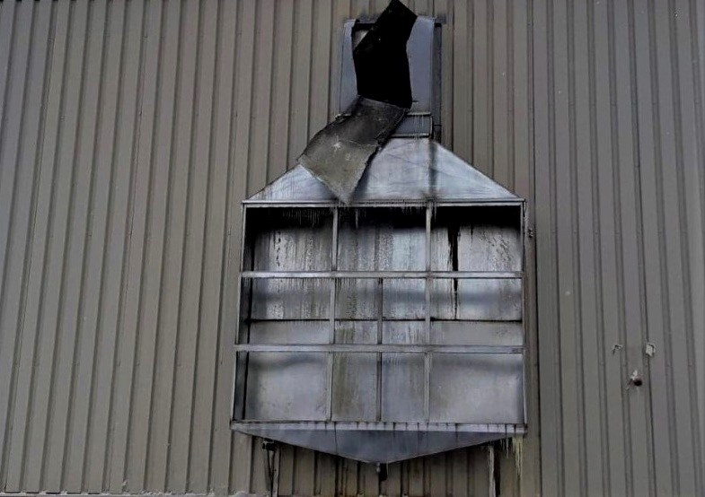 Incendie chez Usinatech dans le Canton de Melbourne