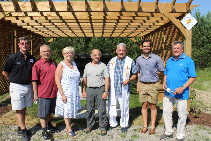 Fabrique Saint-Philippe : Inauguration du Jardin  de la Vie Éternelle