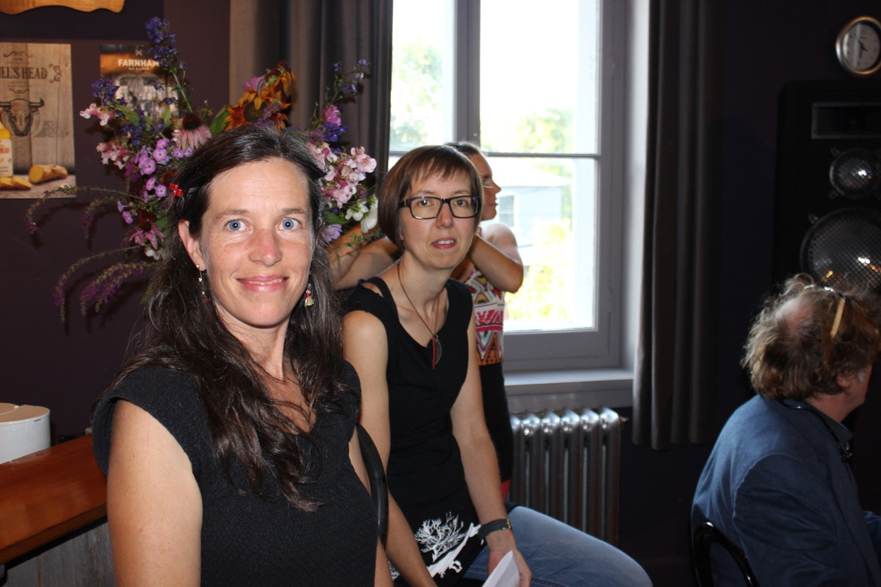 Deux exposantes, Erika Eggena et Annabelle Nicole, ont également assuré l’organisation de Ruralité qui occupait les salles du Centre d’art.