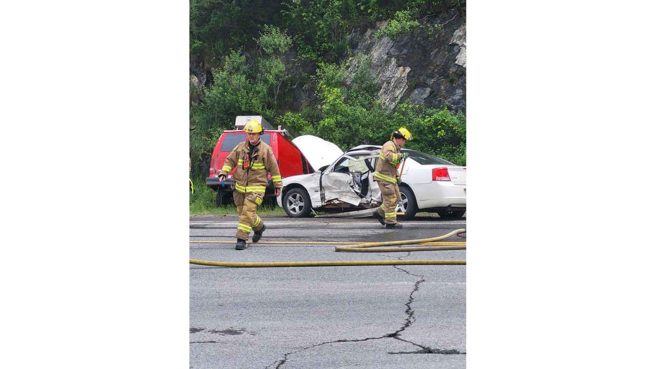 Un accident fait un blessé à l’entrée du parc de la 55