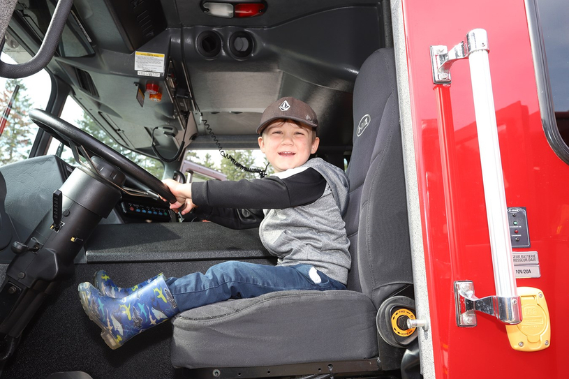 Journée portes ouvertes pour les pompiers de Windsor