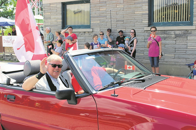 Une parade bien dosée pour la fête du Canada 