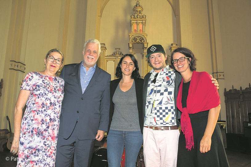 Visite du Premier Ministre à St-Adrien