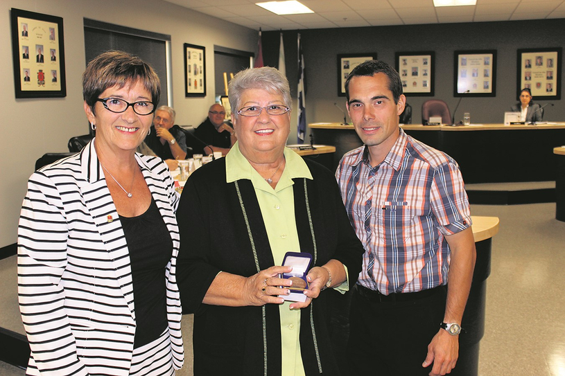 Une médaille à l’honneur de Gemma Gagnon
