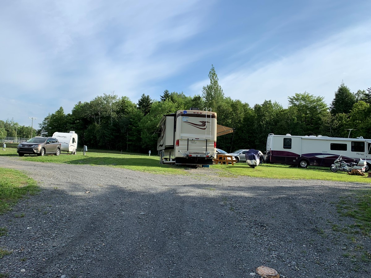 Faible achalandage au camping du parc de la Watopéka