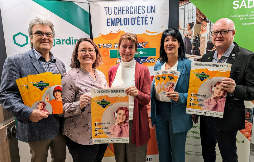 Trouve ta job d’été dans les Sources!