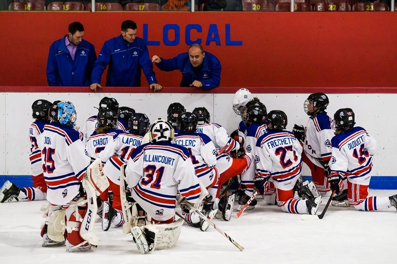 Première participation au tournoi Pee-Wee de Québec