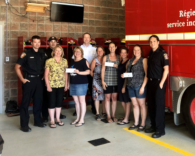 Bilan du lave-auto des pompiers de Windsor-Val-Joli